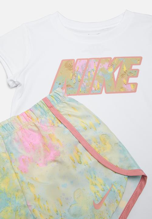 Nike - Nkg dri-fit tee & sprinter set - sanddrift