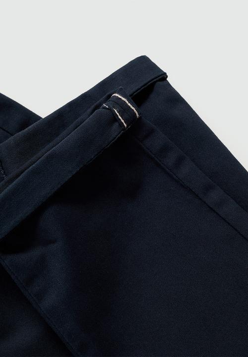 MANGO - Trousers piccolo - navy