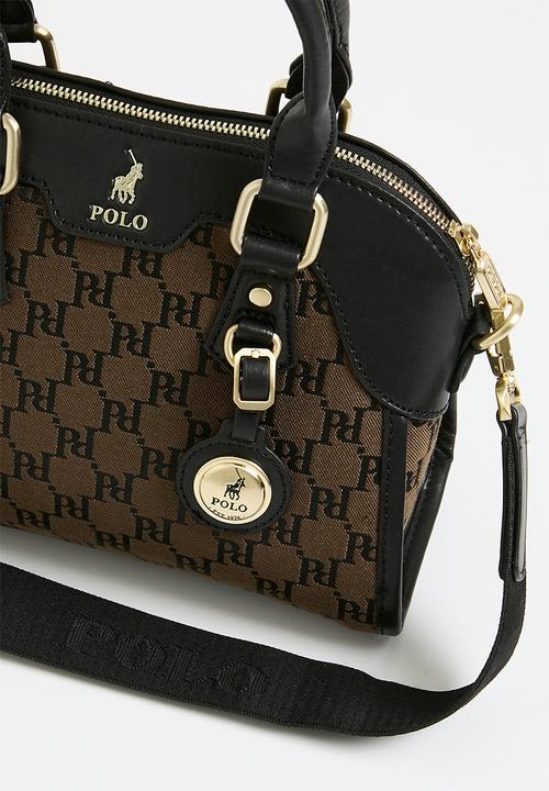 POLO - Premier shopper crossbody bag - black