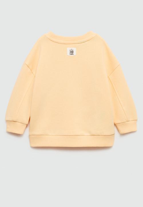 MANGO - Sweatshirt simbaflp - light pastel yellow