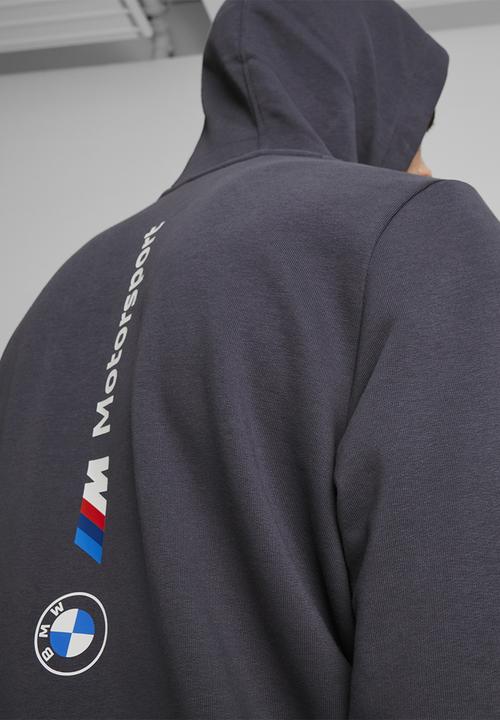 PUMA - BMW MMS Ess+ Hoodie FT - Galactic Gray