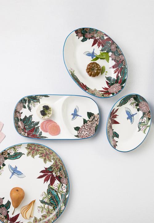Maxwell & Williams - Reminisce Round Platter 36cm - Multi