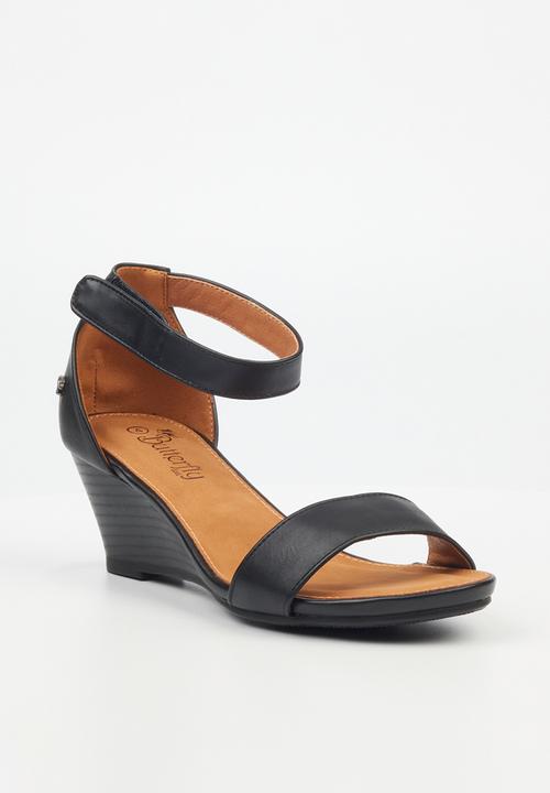 Butterfly Feet - Shani 5 wedge - black