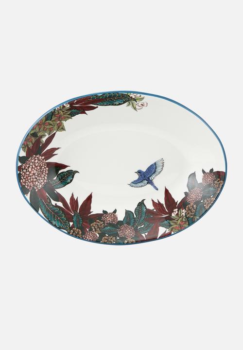 Maxwell & Williams - MaxReminisce Oval Serving Bowl  - Multi