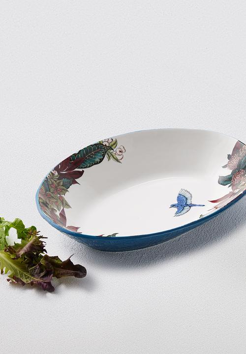 Maxwell & Williams - MaxReminisce Oval Serving Bowl  - Multi