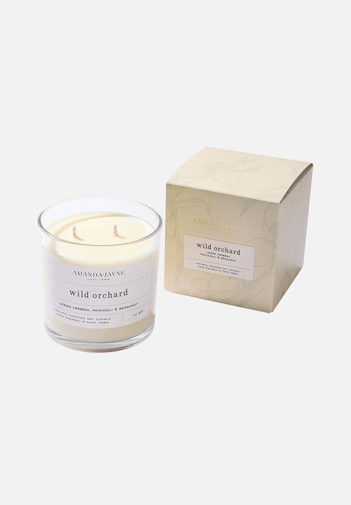 Amanda Jayne - Double wick candle - wild orchard