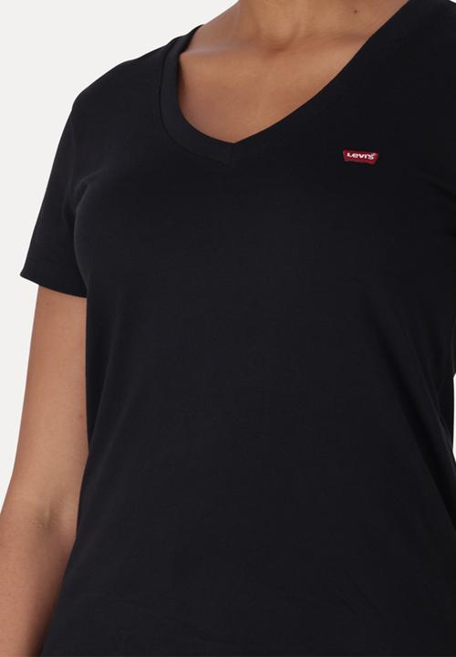 Levi’s® - Perfect V-neck Za - Jet Black