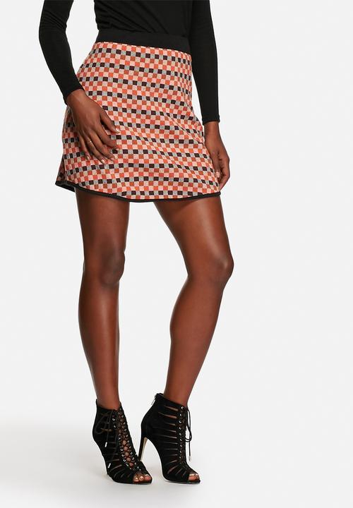Glamorous - Grid Knit Skirt