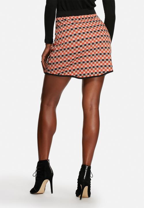 Glamorous - Grid Knit Skirt