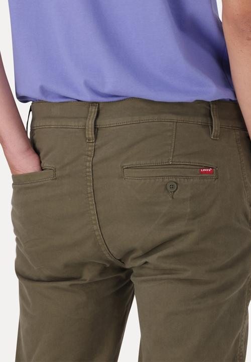 Levi’s® - Chino slim iii za - olive night shady 