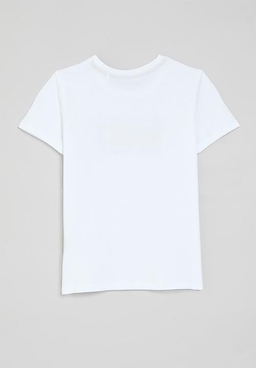 GUESS - Short sleeve T-shirt - pure white