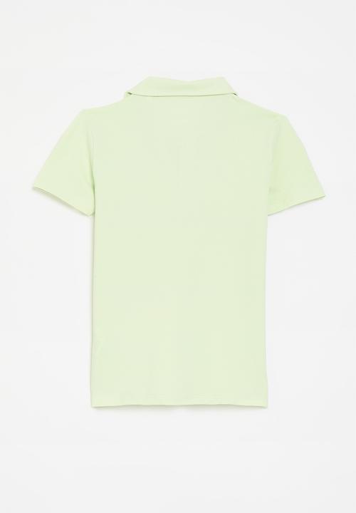GUESS - Short sleeve polo - pistachio nut