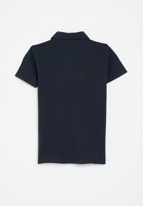 GUESS - Short sleeve polo - smart blue
