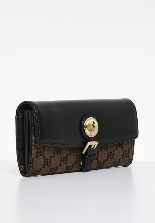 POLO - Premier clutch bag - black