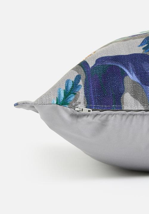 Grey Gardens - Iris cushion cover - multi
