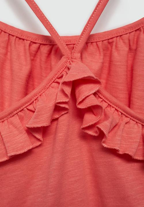 MANGO - T-shirt misi - bright red