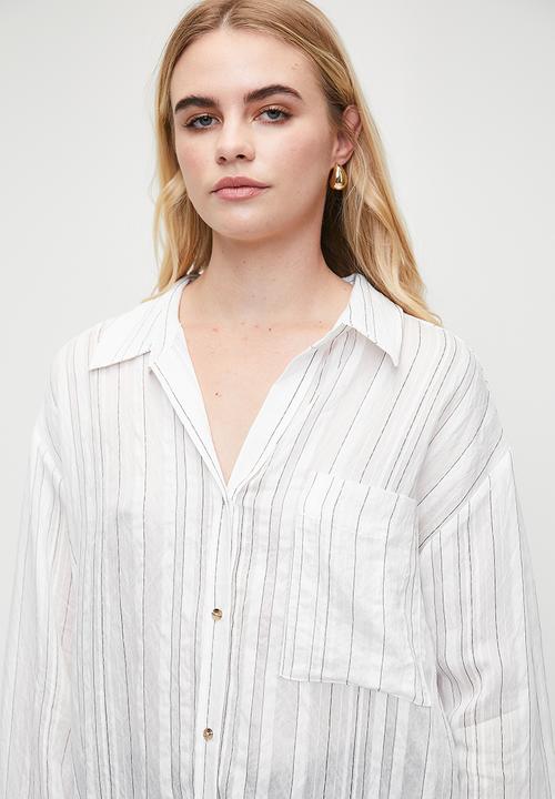 MANGO - Shirt Zaro - White