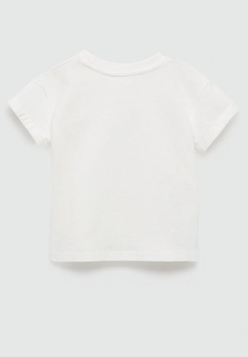 MANGO - T-shirt petit - natural