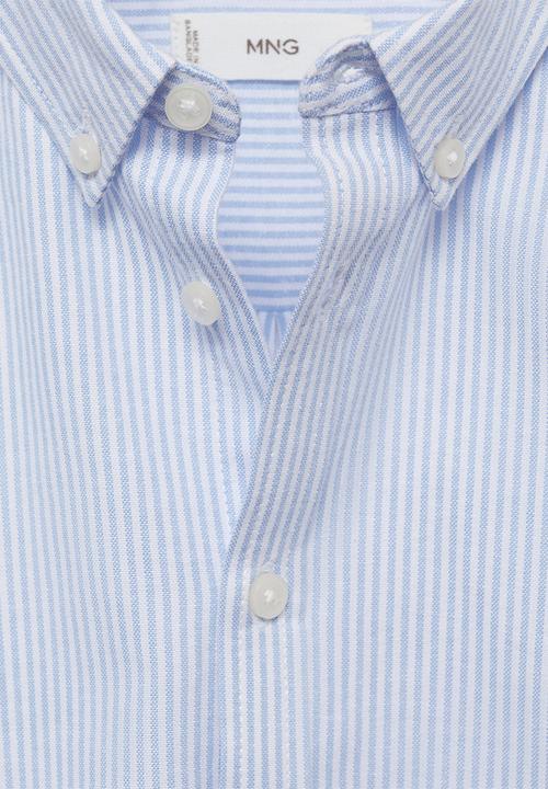 MANGO - Shirt oxfordr - light pastel blue