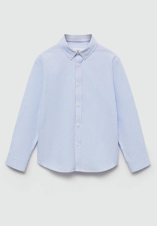 MANGO - Shirt oxfordr - light pastel blue
