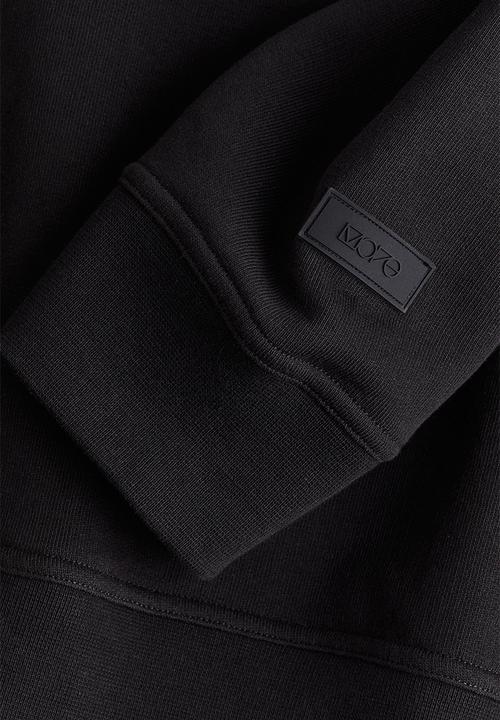 H&M - Drymove™ print-detail sweatshirt - black