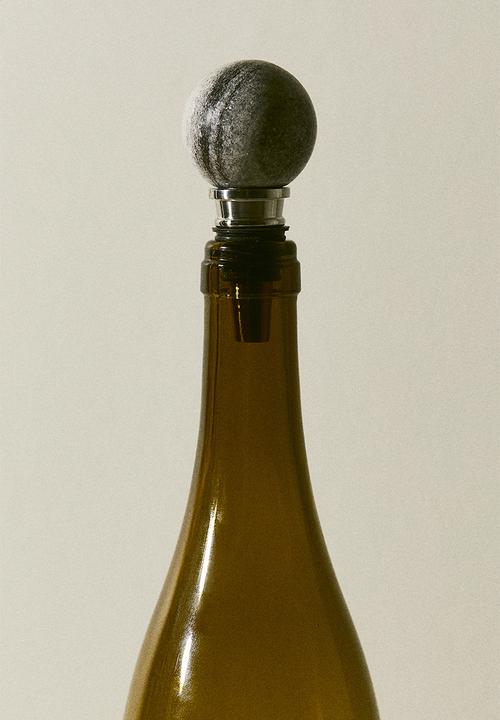 H&M - Marble bottle stopper - grey