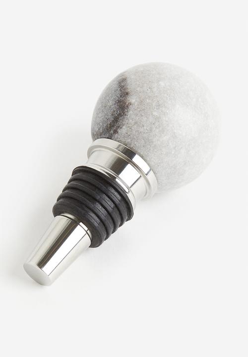 H&M - Marble bottle stopper - grey