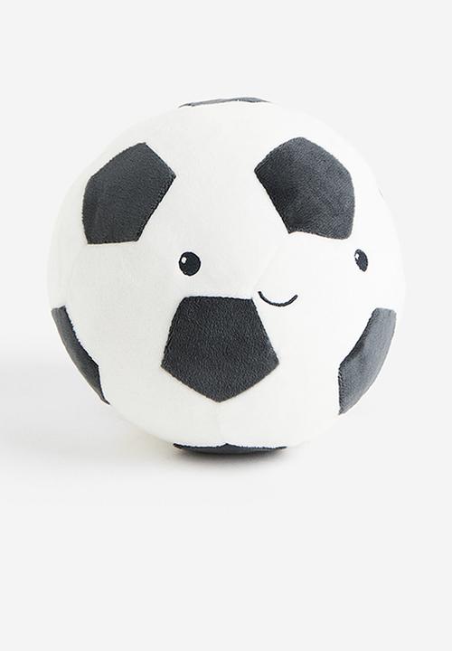 H&M - Soft toy ball - white/black
