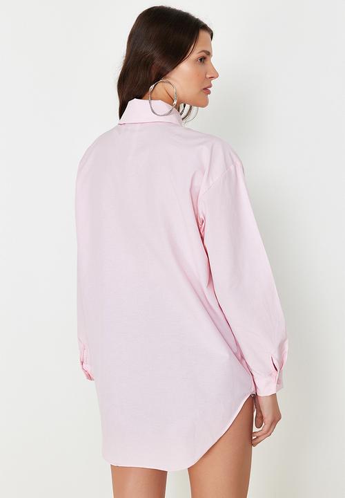 Trendyol - Woven Shirt - Pink