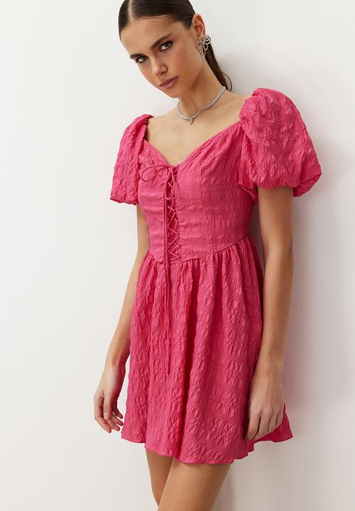 strapless open back dress Blush Flats Shoes For Girls