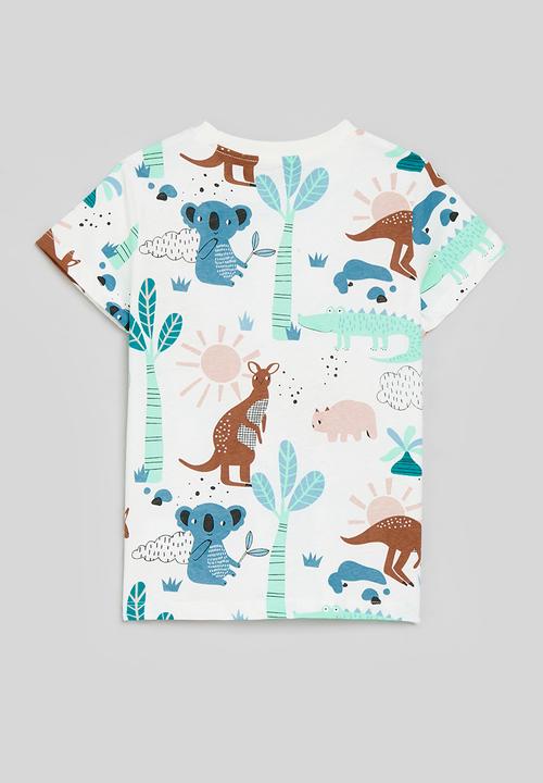Pop Candy - Printed tee - white 