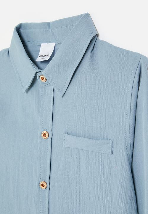 Pop Candy - Button down shirt - blue