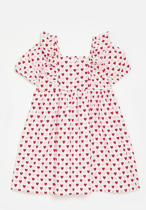 Pop Candy - Heart print dress - multi 