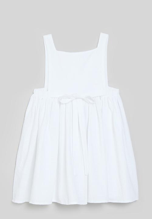 Pop Candy - Button down dress - white