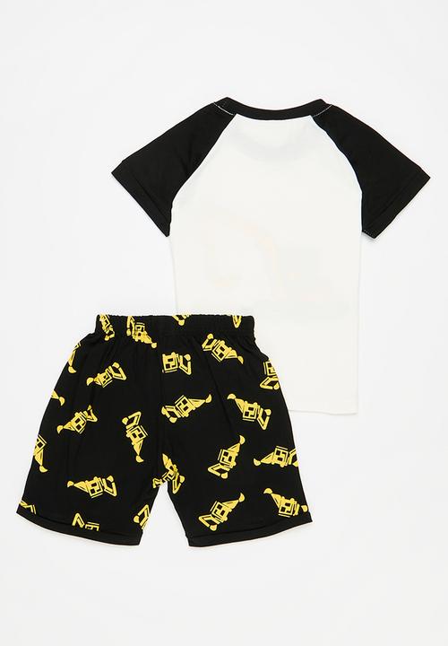 Pop Candy - Reglan sleeve pj set - multi 