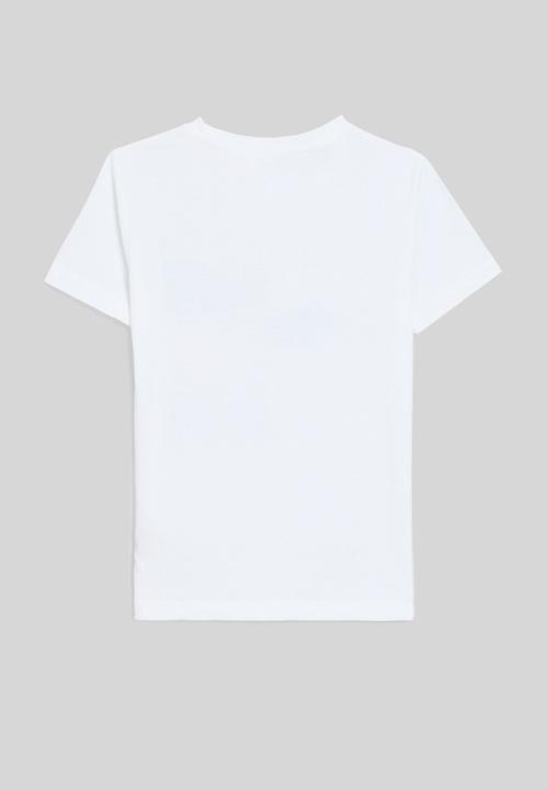 Levi’s® - Lvb doodle summer scenes tee - bright white