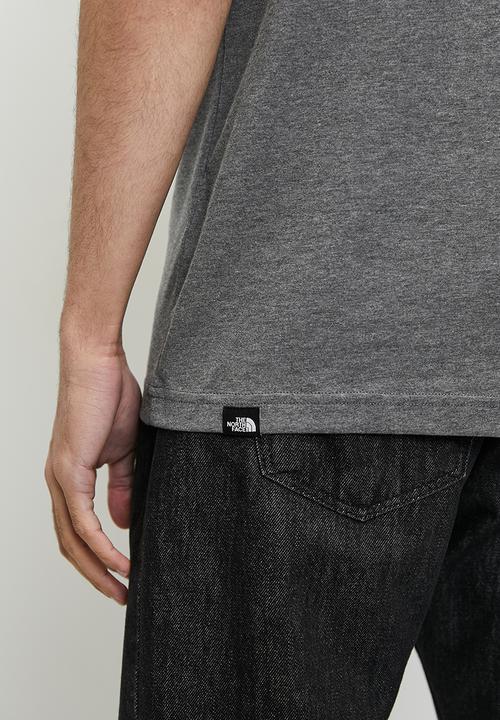 The North Face - M Short sleeve easy tee - tnf medium grey heather