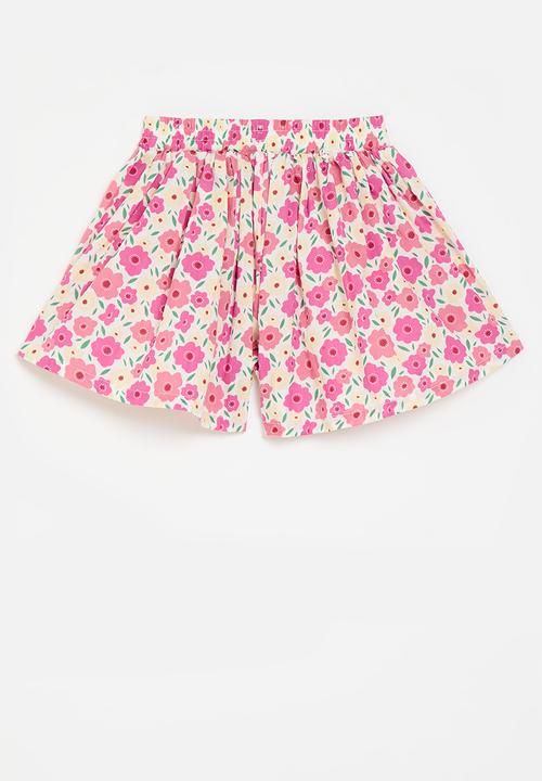 Pop Candy - Floral shorts - pink