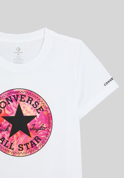 Converse - Cnvg chuck patch graphic t shi - white