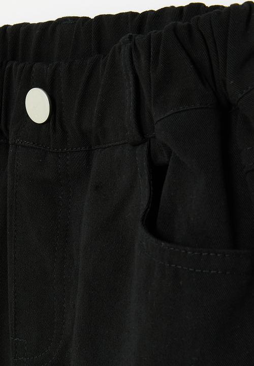 Pop Candy - Elasticated shorts - black