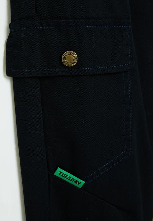 Pop Candy - Utility jogger - navy blue