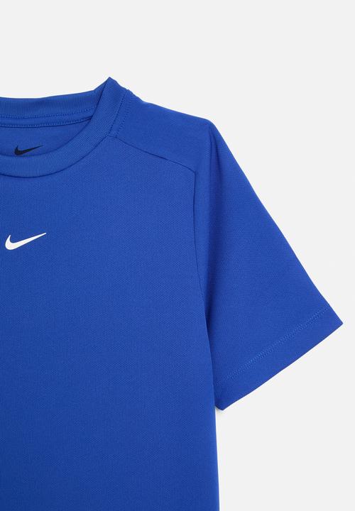 Nike - B nk df multi short sleeve top - game royal/white
