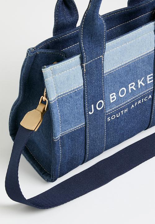 Jo Borkett - Denim medium shopper bag - blue