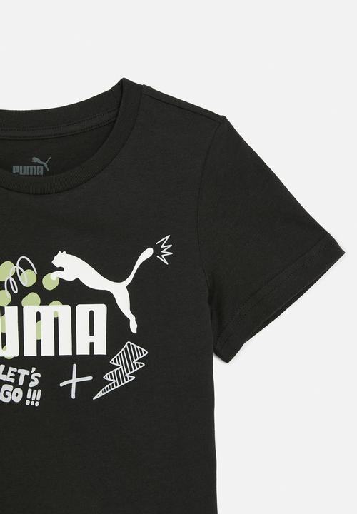 PUMA - Ess+ puma fc tee - puma black