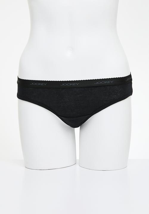 Jockey - 5 Pack plain bikini - multi