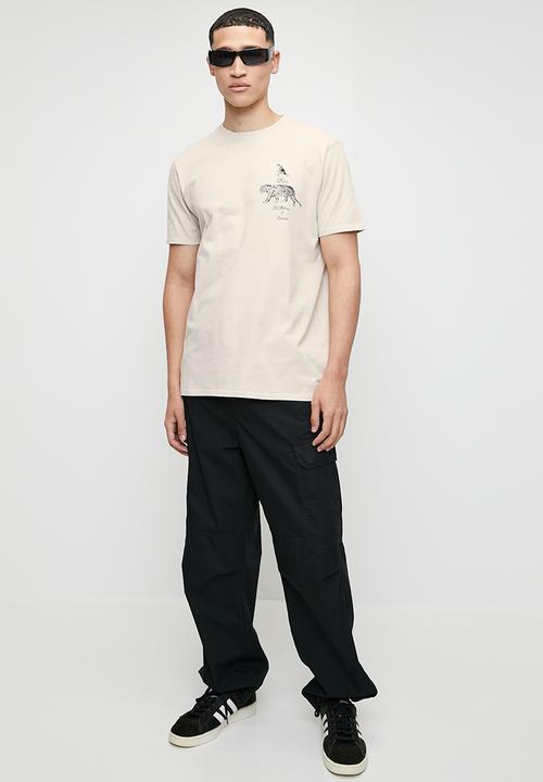 RVCA - Antique Short Sleeve - Silver Bleach