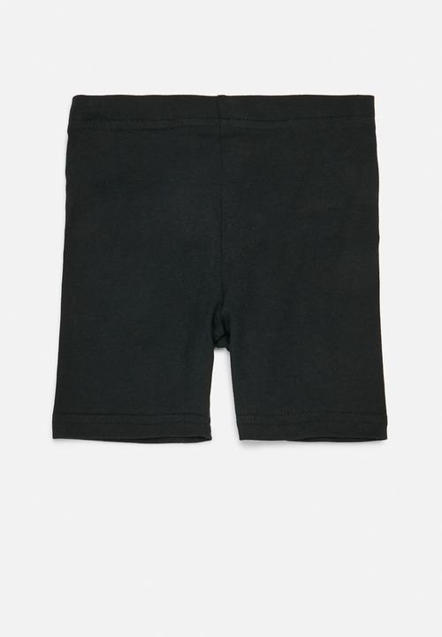 Pop Candy - 2 Pack cycling short - black & grey