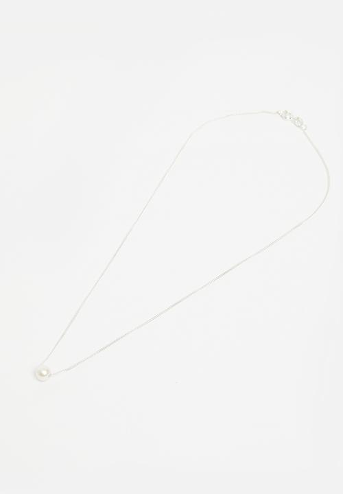 Lorne - Pearl chain 45cm - silver