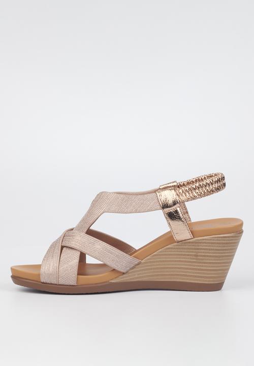 Butterfly Feet - Katia 1 wedge - rose gold