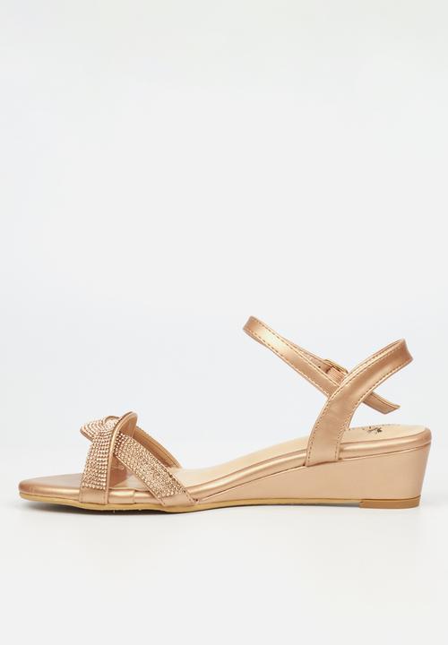 Butterfly Feet - Kirstie 1 wedge - rose gold
